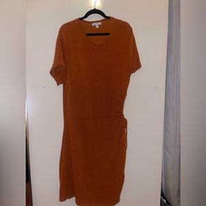 Rust Orange Dress